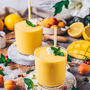 Mango Lassi/ มะม่วง/โยเกิร์ต/น้ำตาล