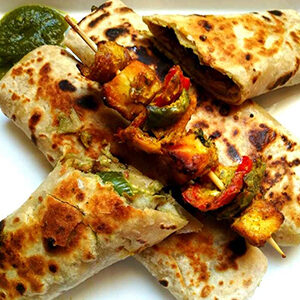 Paneer Tikka Roll