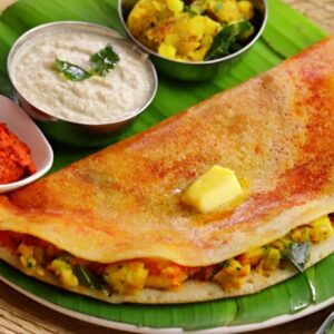 Egg Ghee Dosa